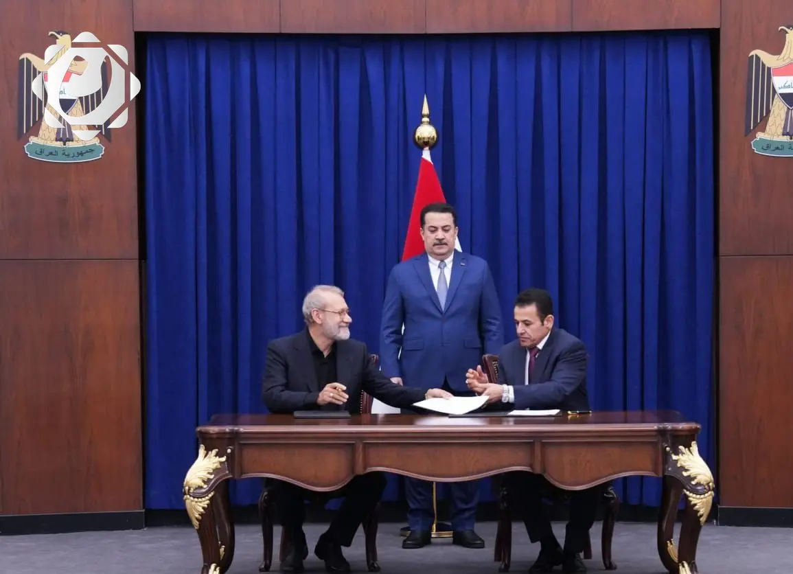 رئيس الوزراء يوقع مذكرة تفاهم أمنية مع إيران بشأن الحدود المشتركة