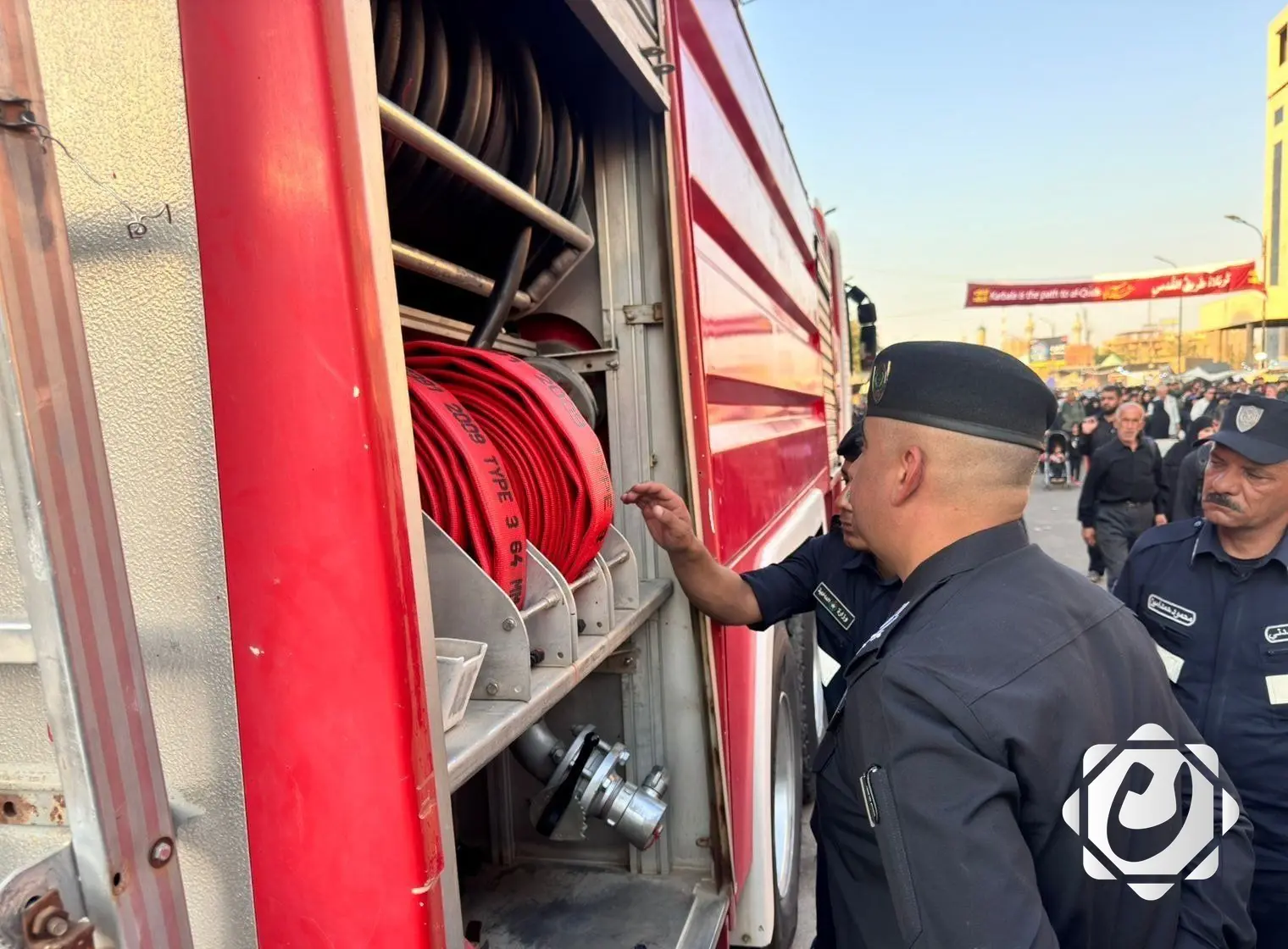 الدفاع المدني يطلق عجلات استجابة سريعة لدعم زيارة الأربعينية