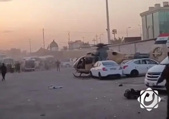 وزارة الدفاع: بدء إخلاء المروحية التي هبطت اضطرارياً في كربلاء