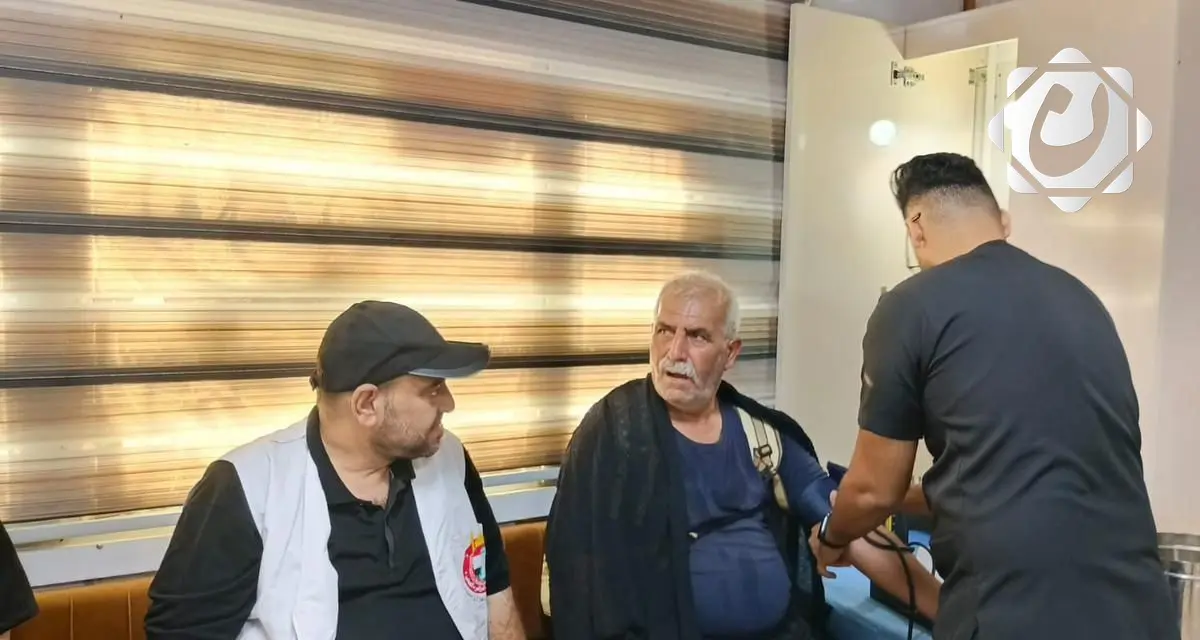 صحة النجف الأشرف: تقديم أكثر من مليون خدمة طبية للزائرين خلال الزيارة الأربعينية