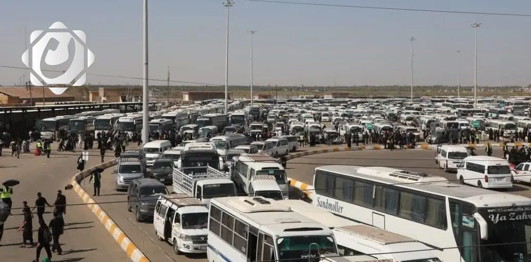 انطلاق التفويج العكسي من كربلاء إلى المحافظات بمشاركة أكثر من 2500 مركبة عبر النجف الأشرف