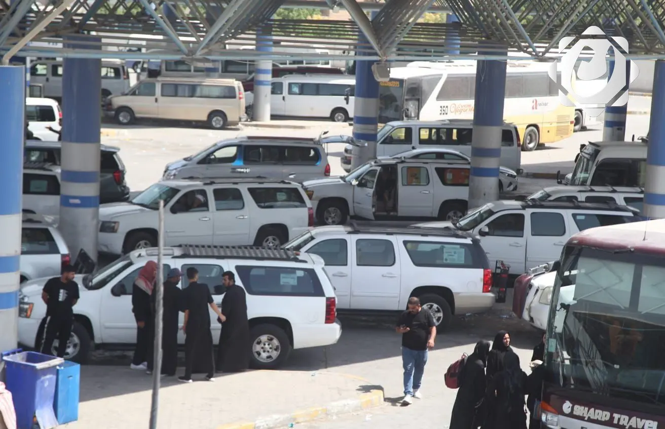 استنفار مرائب النجف الأشرف لعملية التفويج العكسي لزائري الأربعينية