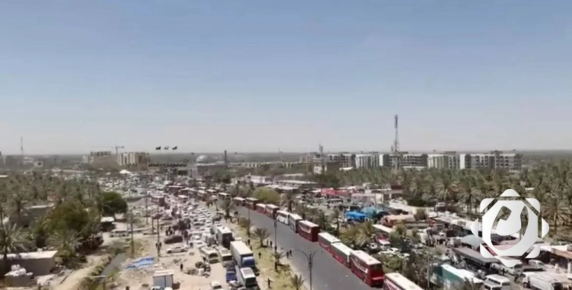 نجاح كبير للتفويج العكسي في زيارة الأربعينية بكربلاء