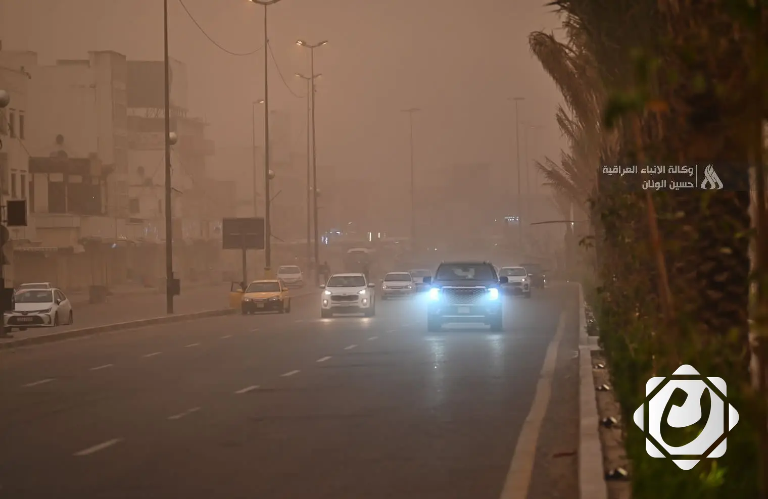 الأنواء الجوية: استمرار تأثير موجة الغبار مساء اليوم وصباح الغد