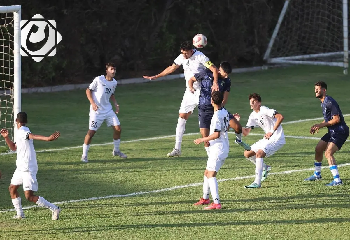 منتخب الشباب يتعادل مع فريق دهوك في مباراة تجريبية