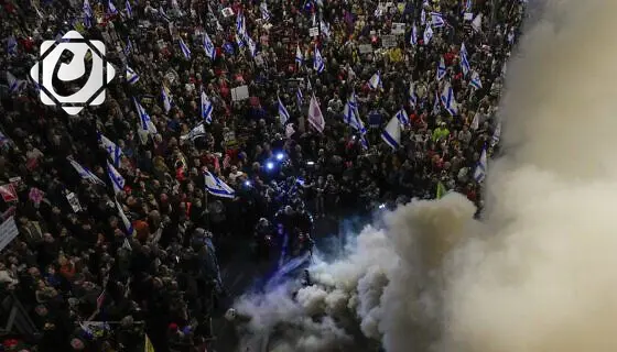 اشتباكات بين الشرطة ومتظاهرين في تل أبيب