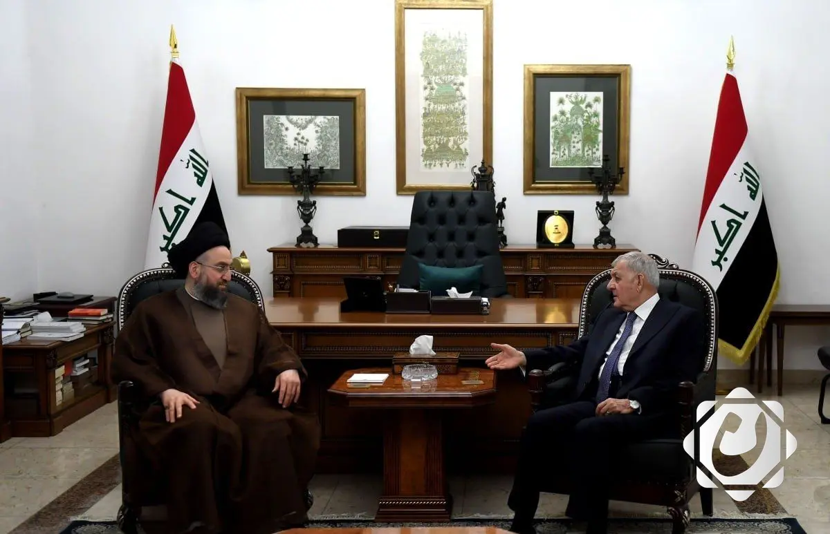 رئيس الجمهورية يبحث مع السيد الحكيم استعدادات الانتخابات المقبلة