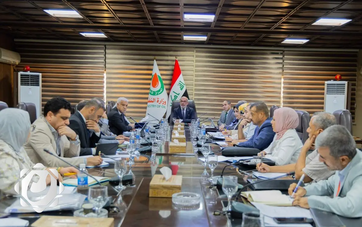 اجتماع الكادر القيادي لمشاريع الاستخراج برئاسة وكيل الوزارة لشؤون الاستخراج