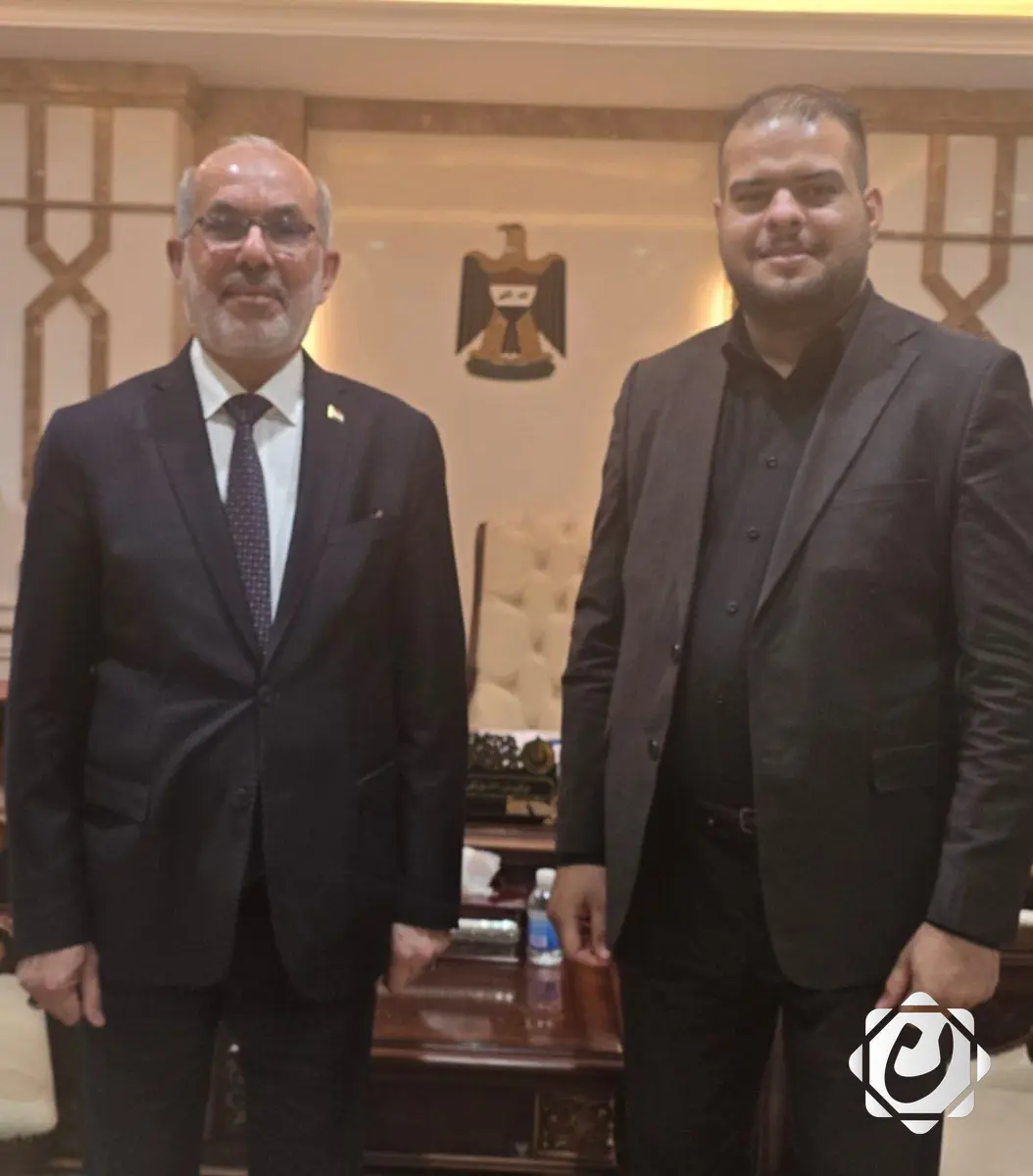 اجتماع بين رئيس مؤسسة مدنيون ووكيل وزارة النفط لشؤون الاستخراج