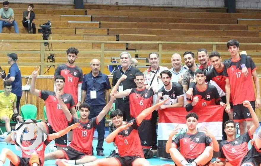 منتخب الناشئين للكرة الطائرة يحقق فوزاً على الكويت في البطولة العربية