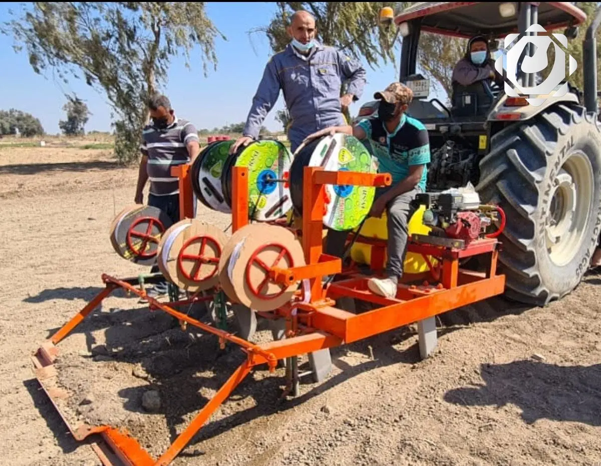 تسجيل براءة اختراع دولية لآلة متطورة في قطاع الزراعة والري