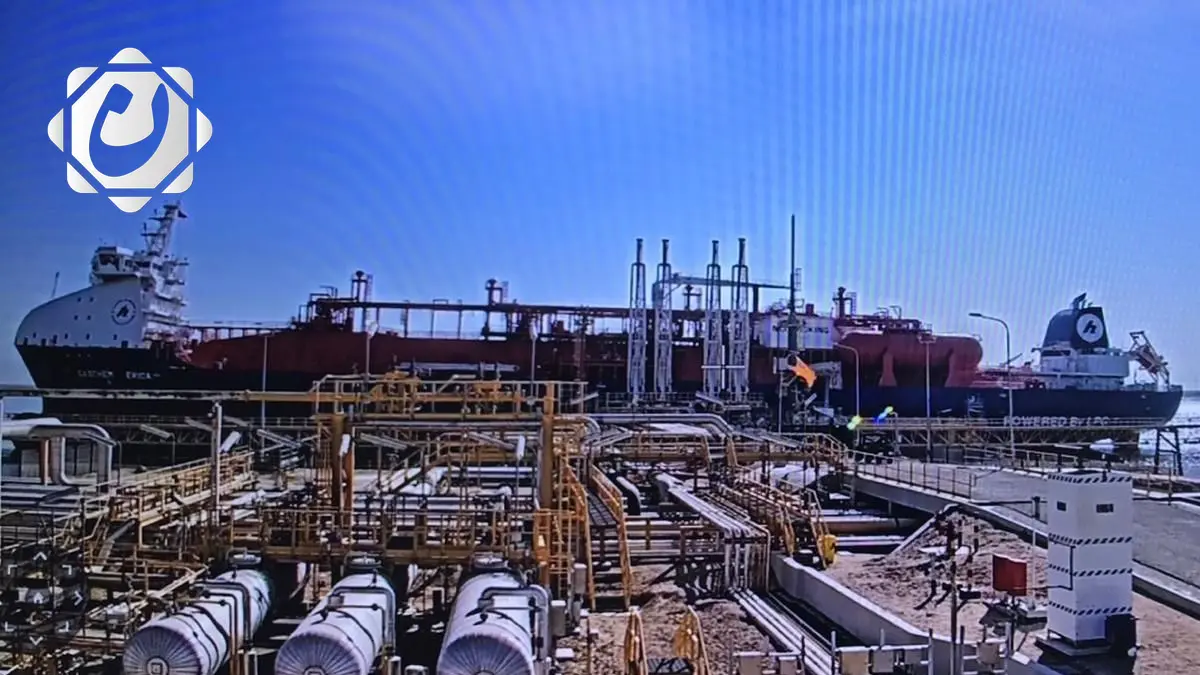 شركة غاز البصرة تحقق إنجازاً تاريخياً باستقبال أكبر ناقلة غاز سائل شبه مبرد