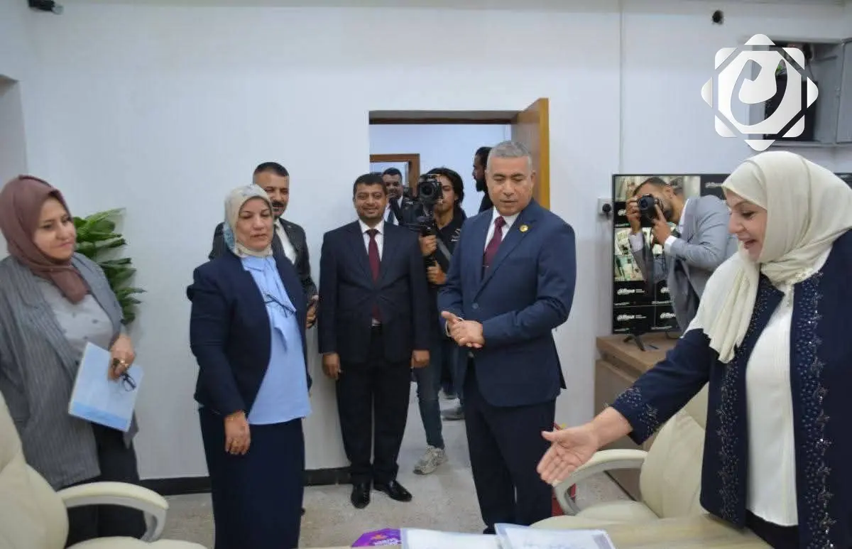 افتتاح البناية الجديدة لملاحظية التسجيل العقاري في شط العرب