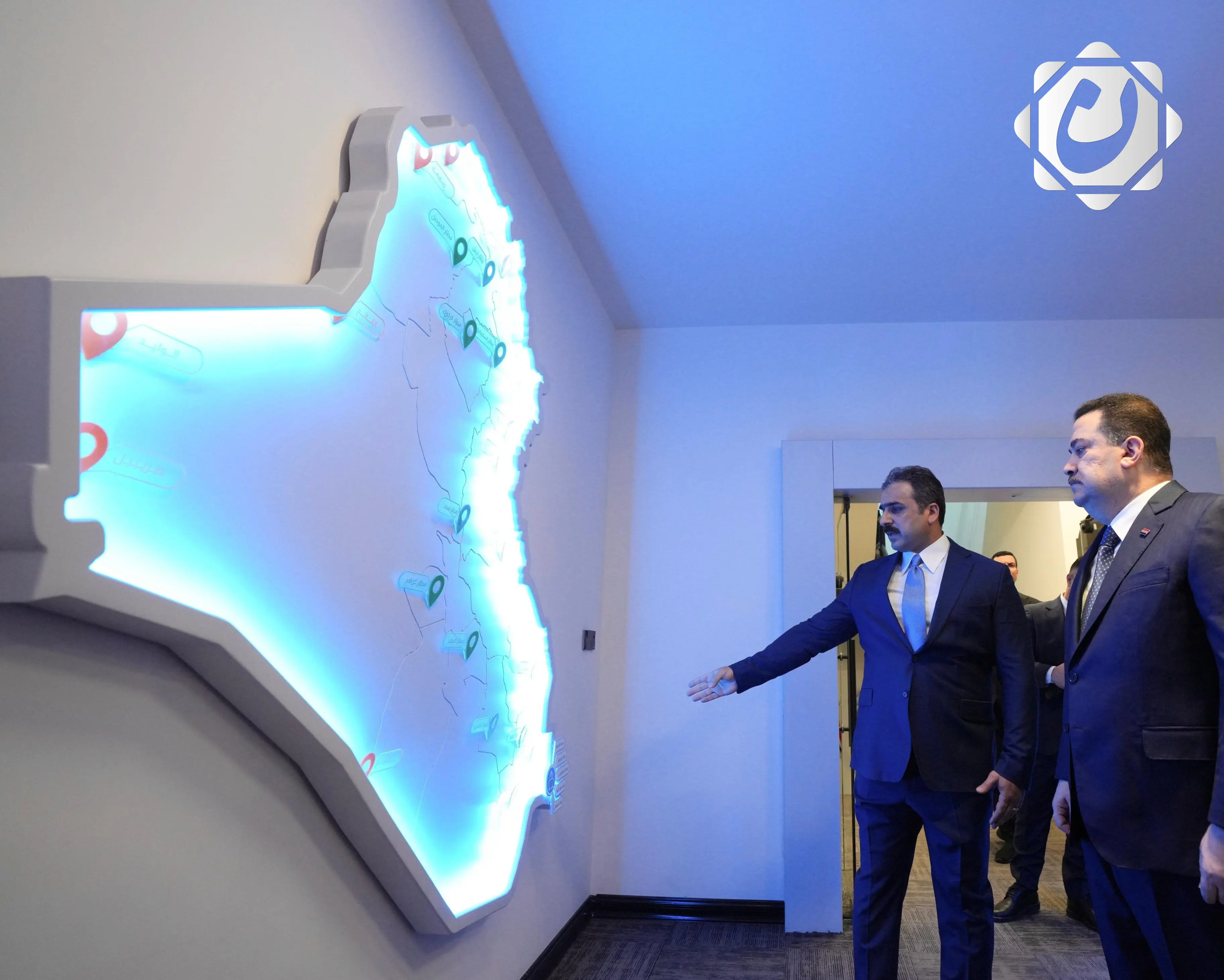 رئيس الوزراء يزور مقر هيئة المنافذ الحدودية