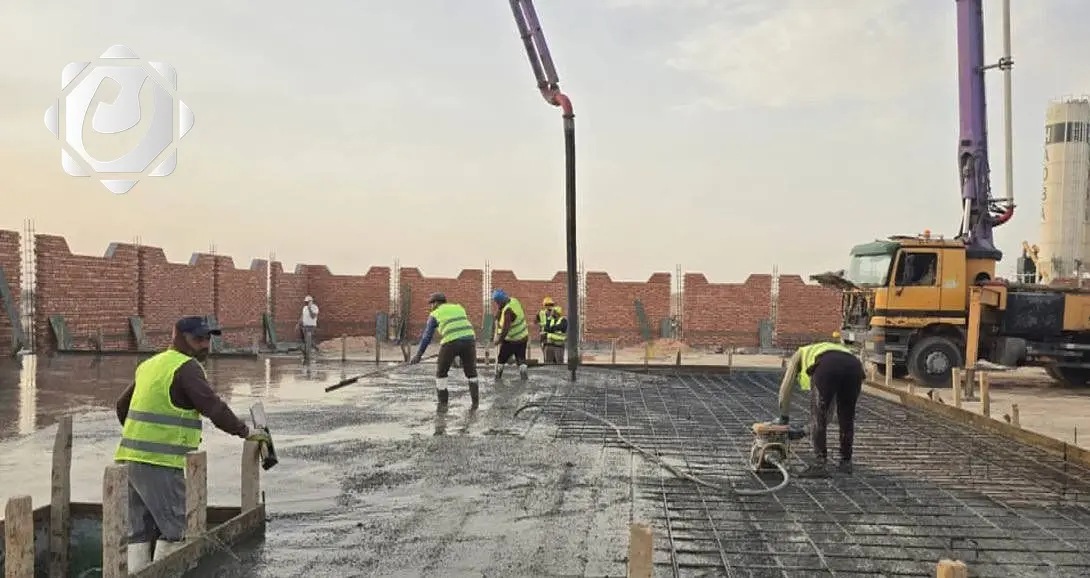 وزارة الإعمار تواصل تنفيذ مشروع ماء حصيبة الشرقية في الأنبار