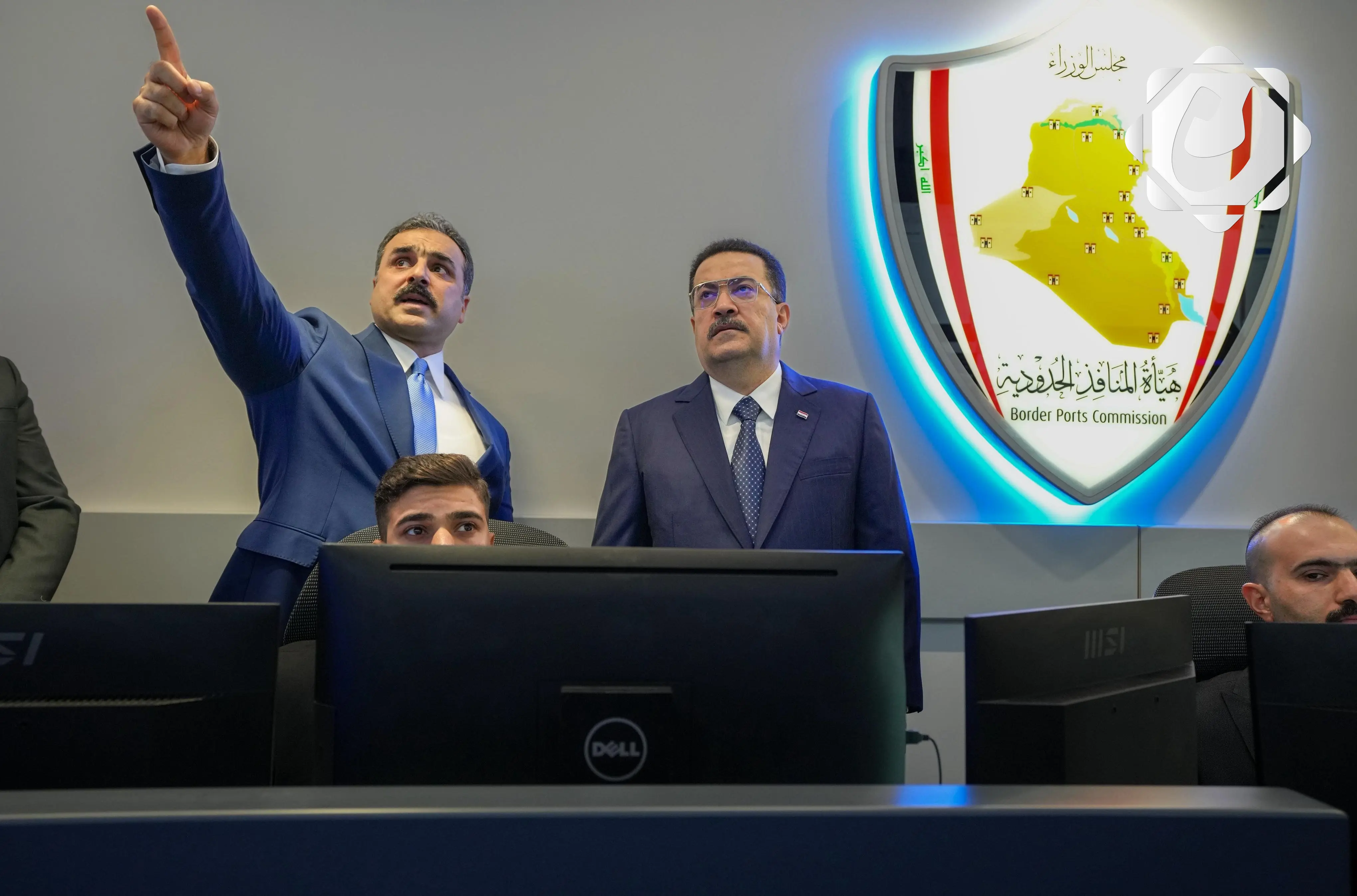 الوائلي: جميع المنافذ الحدودية تعمل بنظام الأتمتة والحوكمة مما يعزز حركة التجارة الدولية