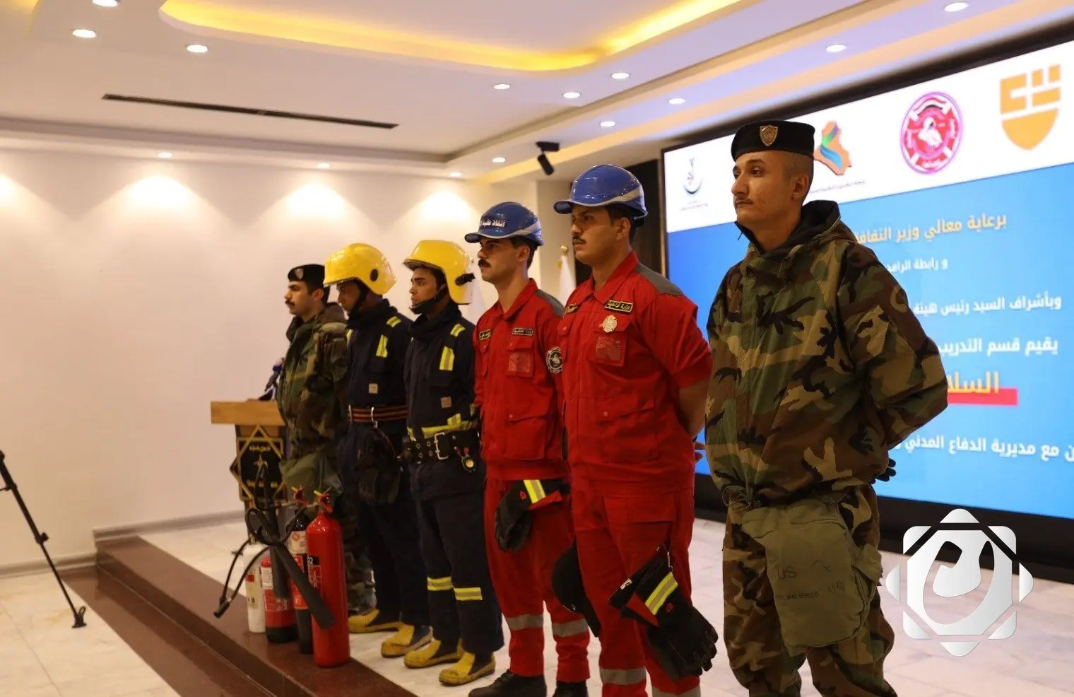 وزارة الداخلية توفد ضباطاً للتدريب على طائرات الإطفاء والإنقاذ في كوريا الجنوبية