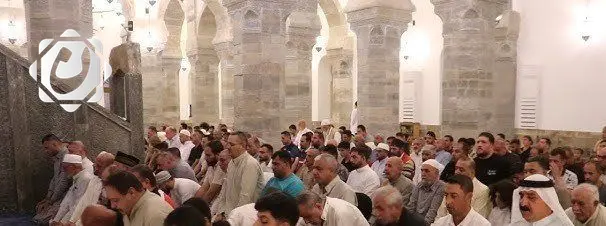 جامع النوري في نينوى يحتضن أول صلاة جمعة بعد إعادة تأهيله