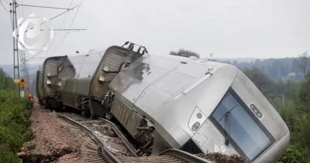 خروج قطار محمل بالذخائر عن مساره في السويد