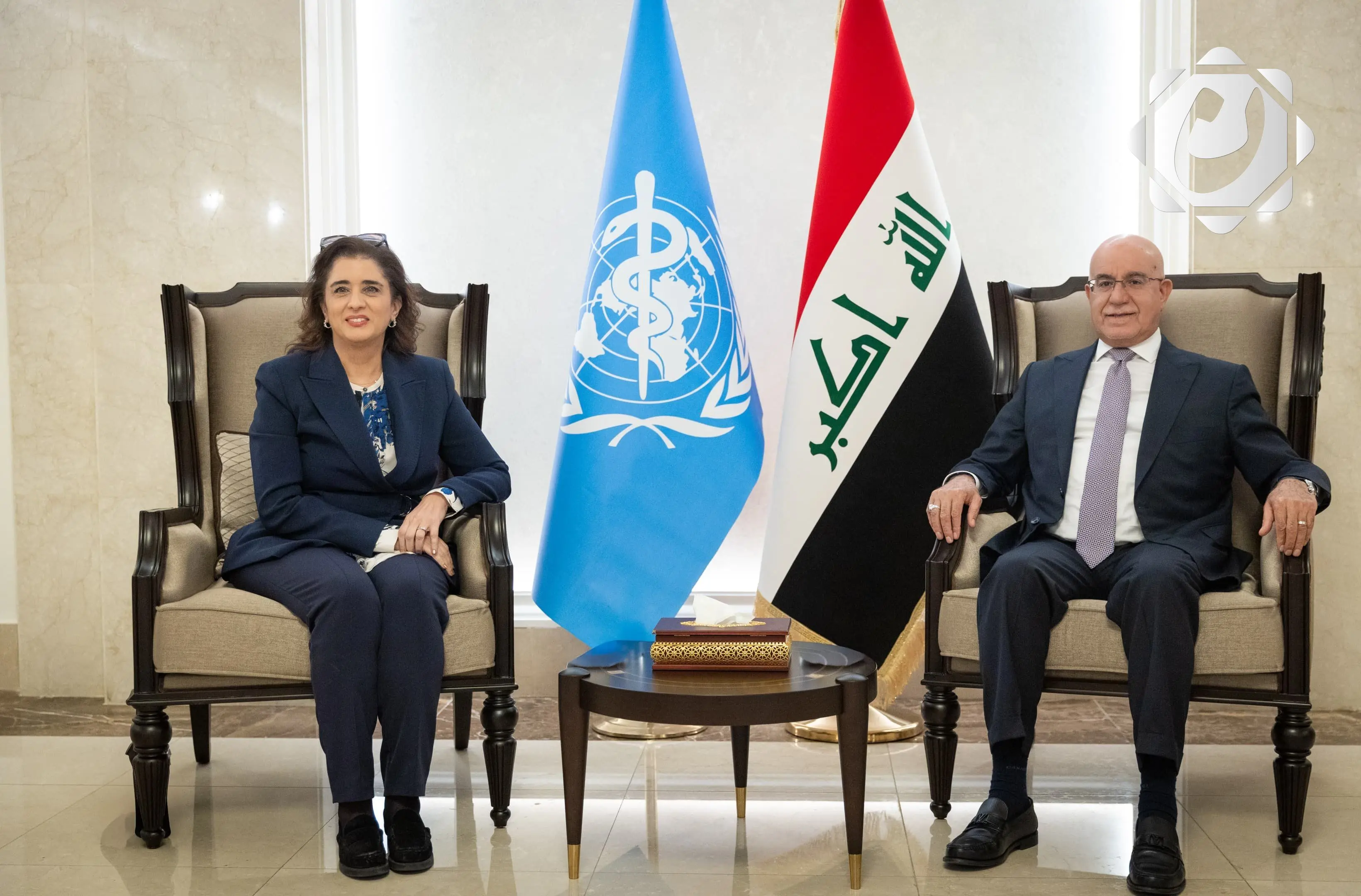 وزير الصحة يبحث مع المدير الإقليمي لمنظمة الصحة العالمية تعزيز التعاون