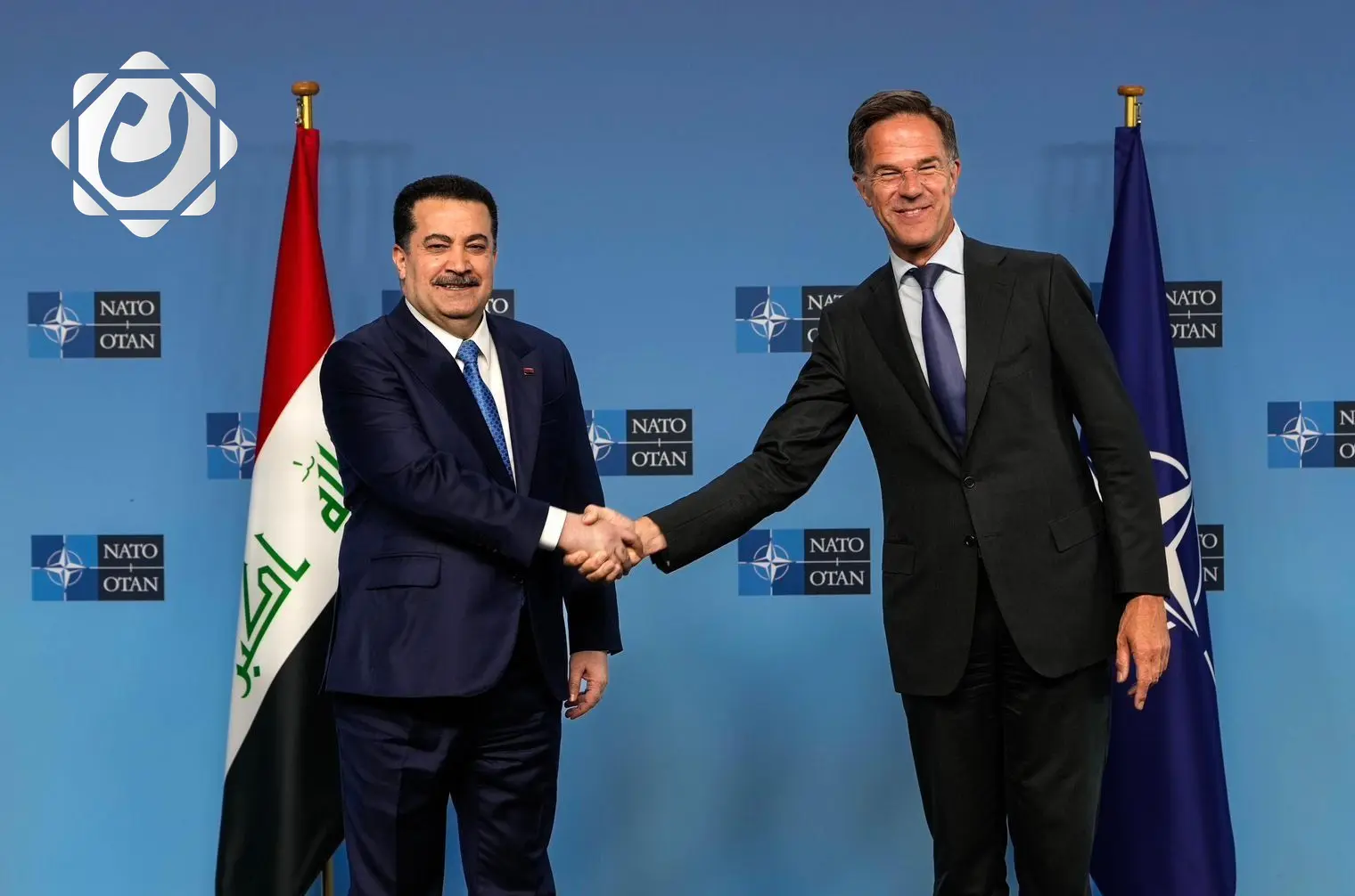 رئيس الوزراء يلتقي الأمين العام لحلف شمال الأطلسي في بروكسل