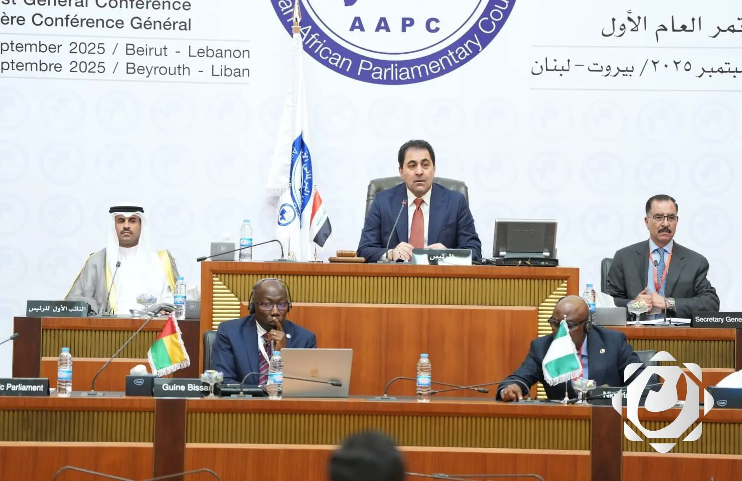 افتتاح الجلسة الثانية لاجتماع المجلس البرلماني الآسيوي - الأفريقي