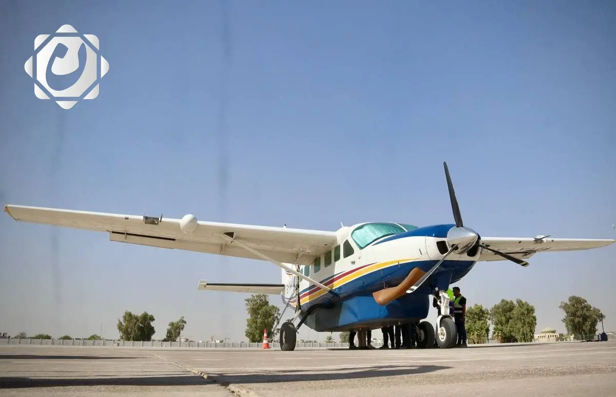 هبوط أول طائرة فاحصة للأجهزة الملاحية في مطار الموصل الدولي