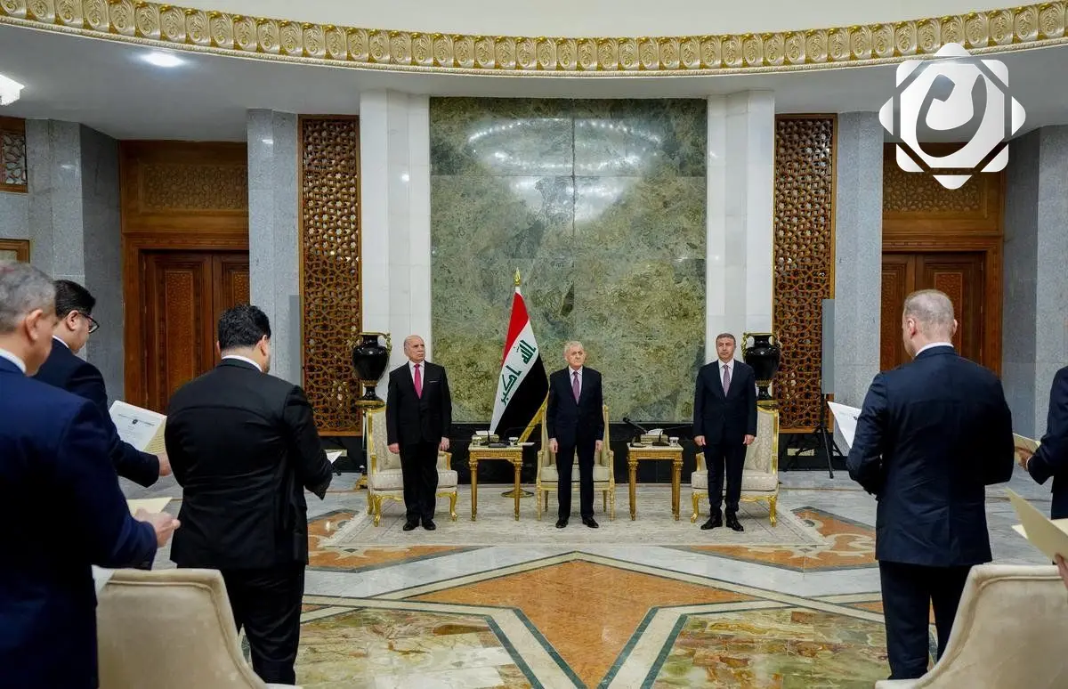 سفراء العراق الجدد يؤدون اليمين القانونية أمام رئيس الجمهورية
