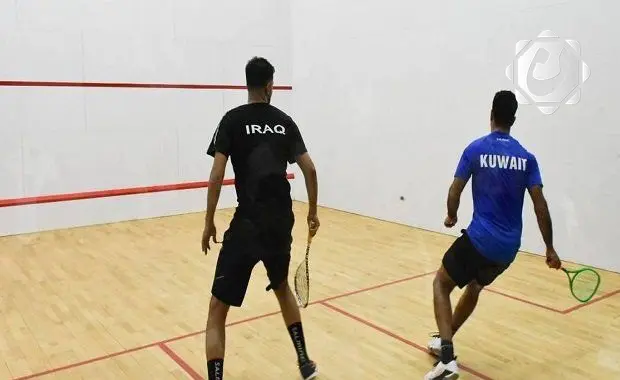 مشاركة المنتخب العراقي للاسكواش في البطولة العربية ببيروت