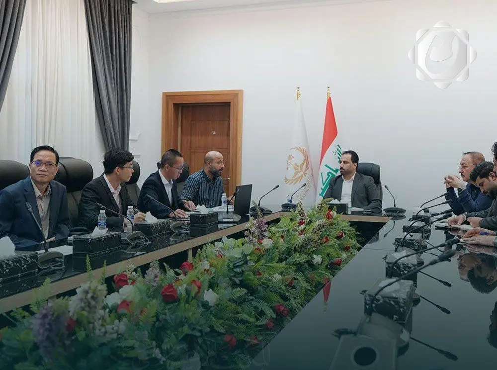 النائب الأول لمحافظ البصرة يبحث مع شركة هايواي مراحل مشروع الطريق السريع