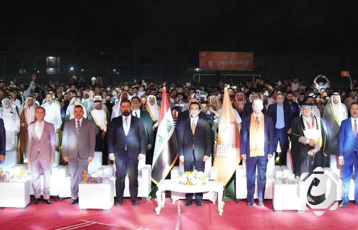 الحلبوسي يشارك في تجمع جماهيري لمرشح تقدم مؤيد الزيدي في ديالى