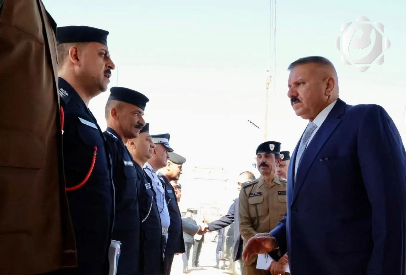 وزير الداخلية يزور محافظة ديالى