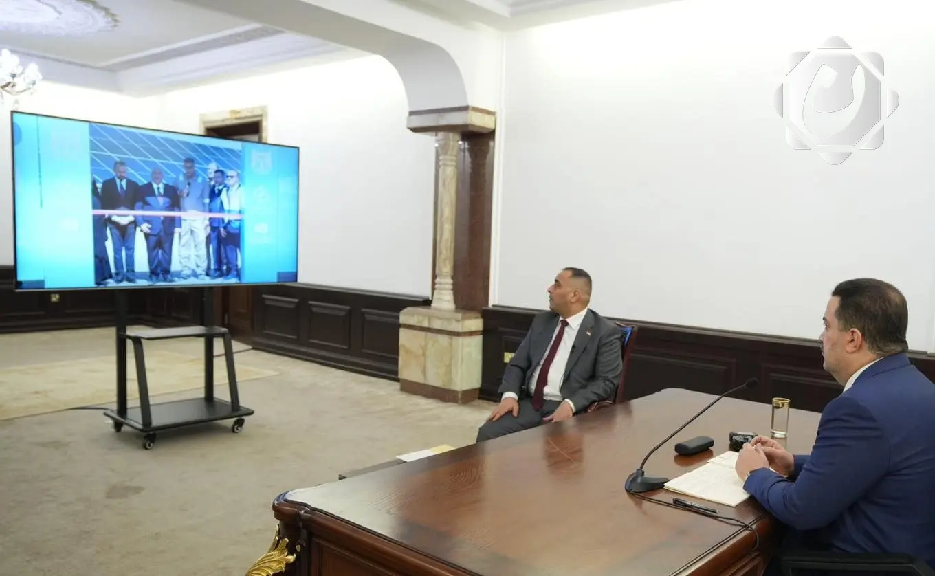 افتتاح المرحلة الأولى من مشروع محطة كربلاء للطاقة الشمسية