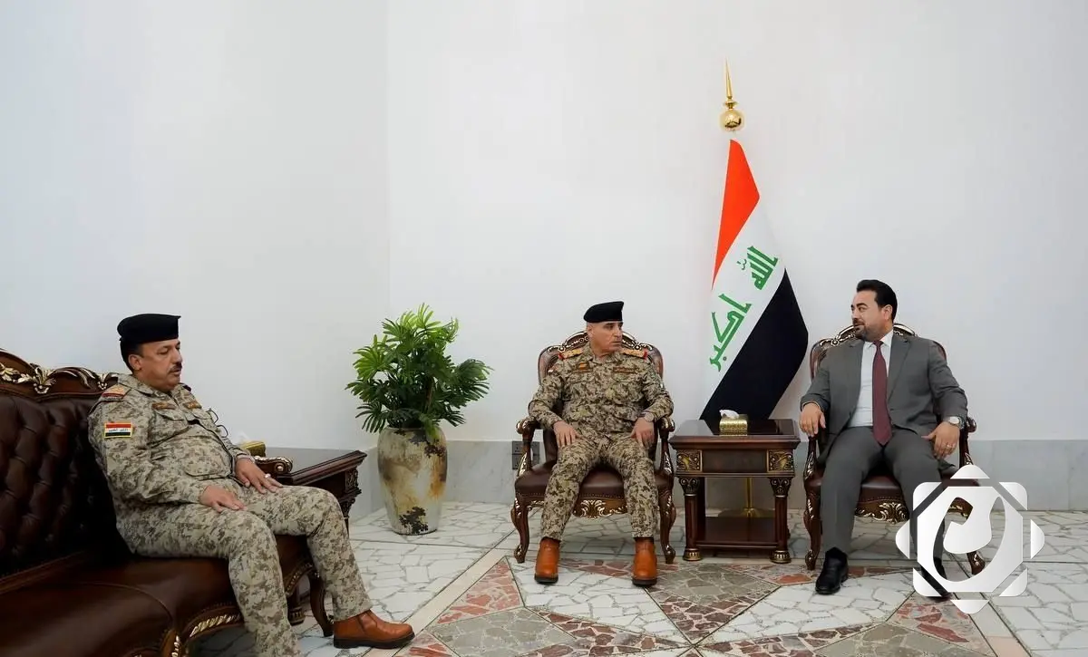 رئيس مجلس محافظة الأنبار يناقش الأوضاع الأمنية مع قائد عمليات المحافظة