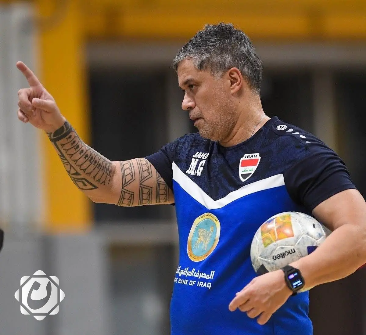 وفاة مدرب حراس مرمى منتخب الصالات العراقي البرازيلي مارسيلو إثر سقوط سقف قاعة التدريب