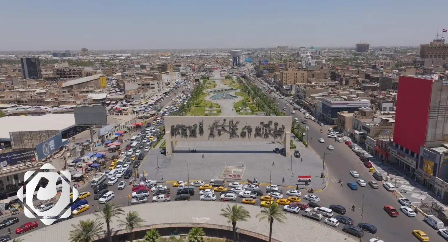 استقرار درجات الحرارة في العراق مع ارتفاع الغبار بسبب الرياح النشطة