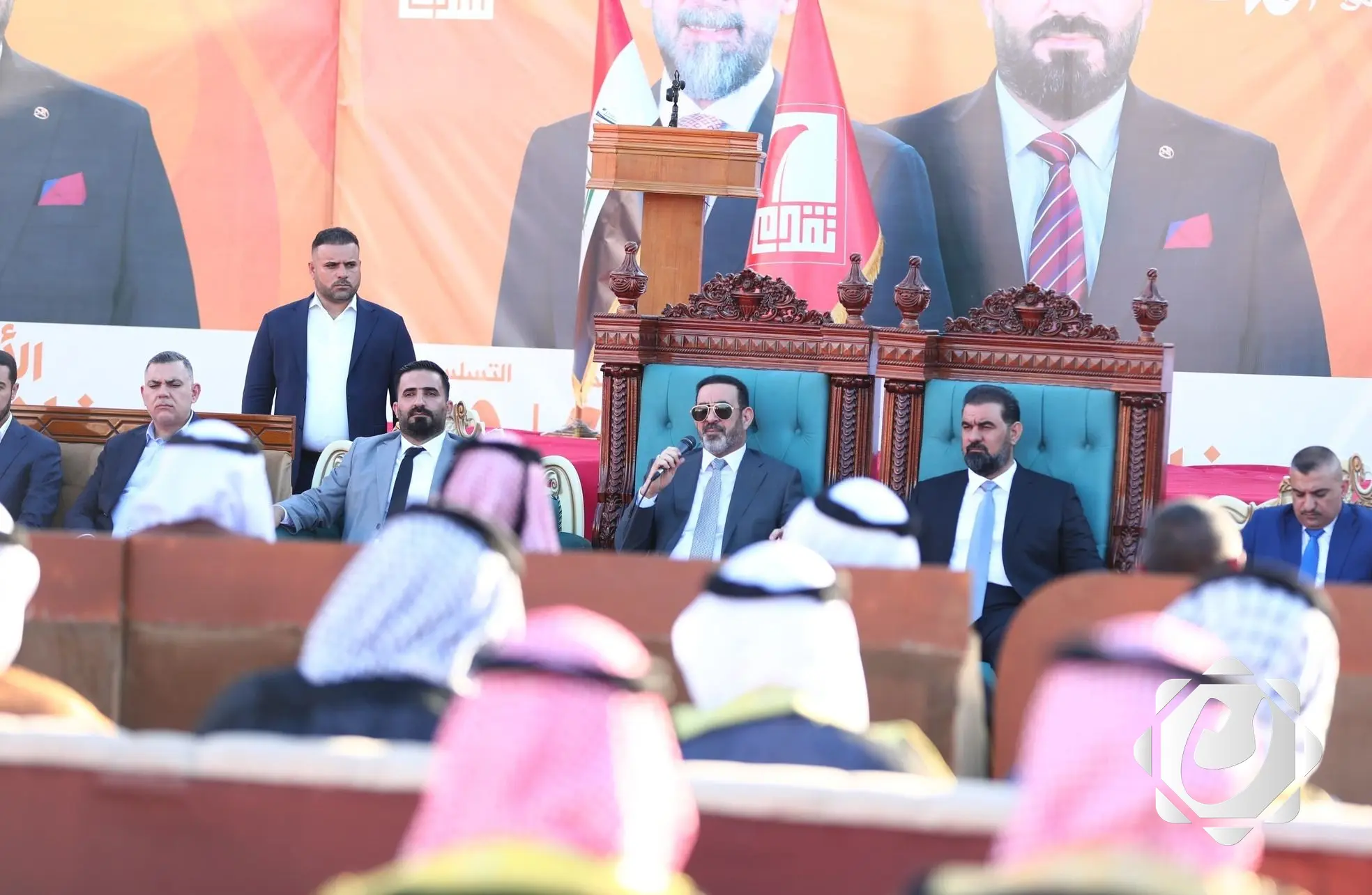 مؤتمر جماهيري لمرشح حزب تقدم عمر غانم العبيدي في ديالى