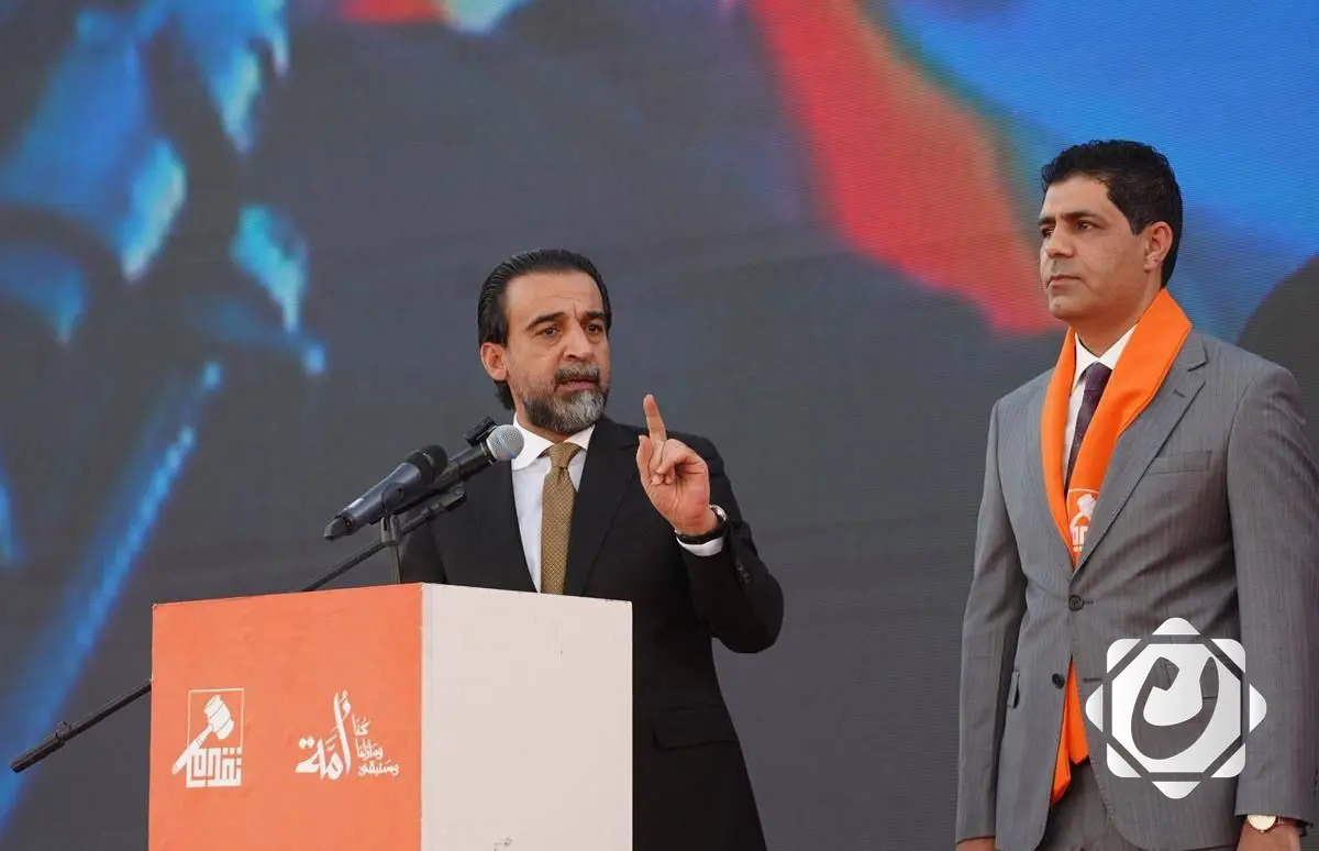 الحلبوسي يشارك في تجمع جماهيري لمرشح الحزب في الموصل