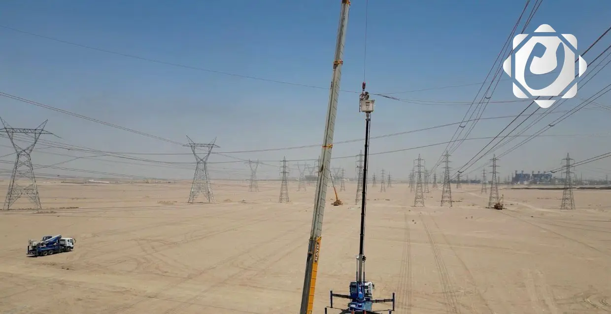 تشغيل خط نقل الطاقة الكهربائية (ميسان – عمارة 400 ك.ف) بطاقة 1000 ميغاواط