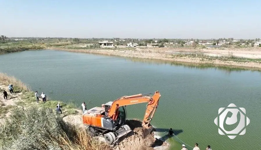 إزالة أكثر من 1000 بحيرة أسماك غير مجازة في بغداد