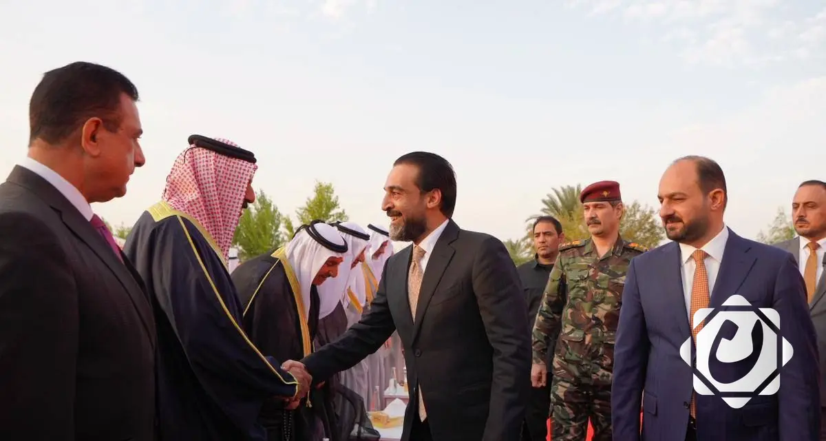 الرئيس الحلبوسي يشارك في تجمع حاشد لدعم مرشح حزب تقدم في القائم