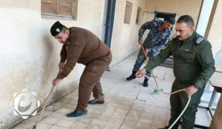 الشرطة الاتحادية تبدأ حملات تنظيف المدارس بعد الاقتراع