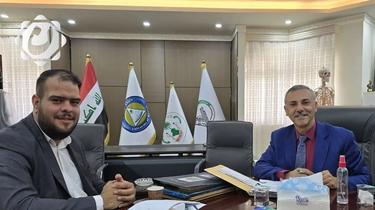 زيارة رئيس المجلس التنفيذي لمؤسسة مدنيون إلى كلية الطب بجامعة البصرة