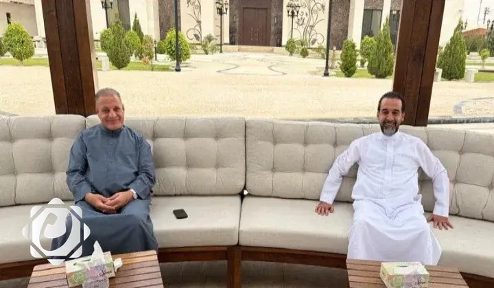صورة تجمع الحلبوسي والجبوري تشير إلى تحالف سياسي محتمل