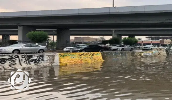 المجسرات الجديدة في بغداد تتعرض للغمر بعد الأمطار