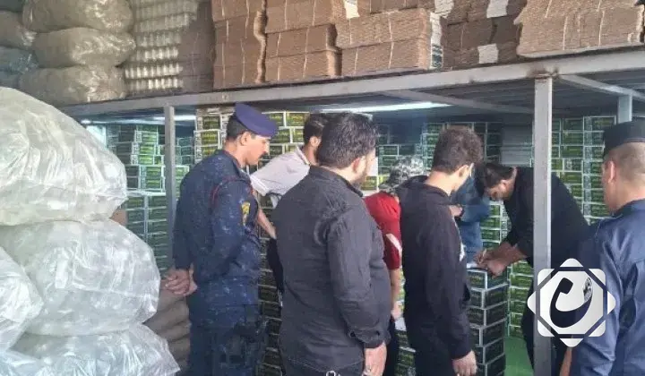 إغلاق معملين وضبط مواد غذائية فاسدة في الرصافة