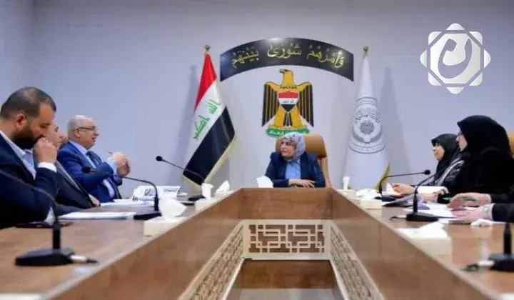 وزيرة المالية تؤكد أهمية تسريع خطوات تأهيل مطار بغداد الدولي