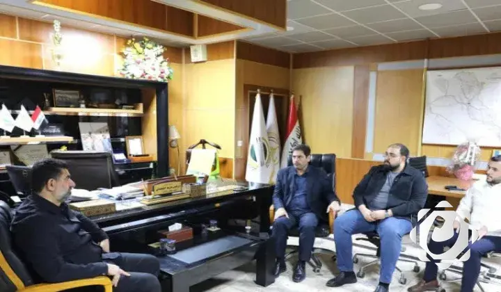 النقل البري تبحث سبل التعاون مع وفد السفارة الإيرانية