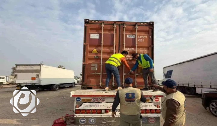 الجمارك تُحبط محاولة تهريب مشروبات كحولية في المنطقة الوسطى