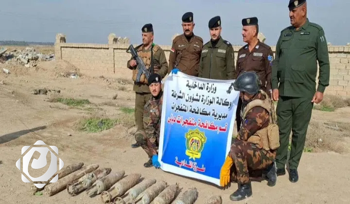 العثور على أسلحة من مخلفات داعش في ديالى